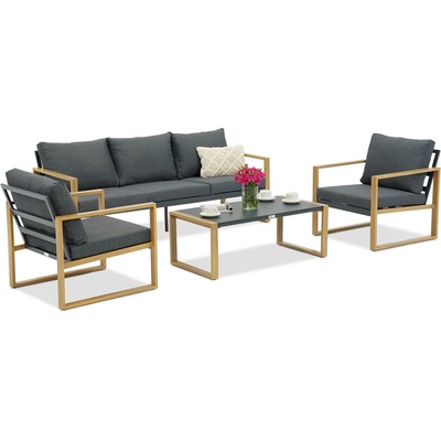 Garden Point Алуминиеви градински мебели Belluno Garden Point антрацит (GAP1357)