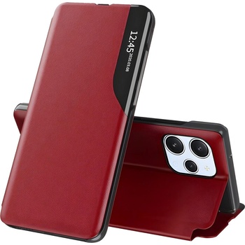 Techsuit Elegantен книжен калъф View Case за Xiaomi Redmi 12 4G/Redmi 12 5G - Червен KP30970 (30970)