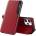 Techsuit Elegantен книжен калъф View Case за Xiaomi Redmi 12 4G/Redmi 12 5G - Червен KP30970
