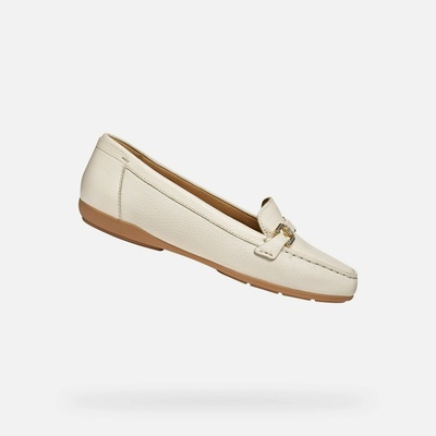 Geox Кремави дамски мокасини Geox Annytah Moc Geox | Byal Bezhov | ЖЕНИ | 41