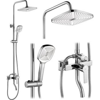 Rea Комплект за душ my2021-77c rea argus chrome (rea-p7856)