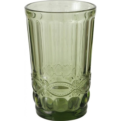 Boltze Home Sklenice ze zeleného skla AURORA zelený 300 ml