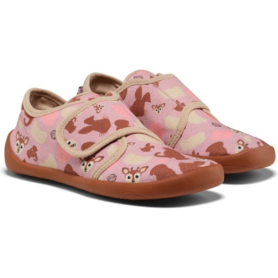 Affenzahn Slipper Cotton Movy Deer ružová