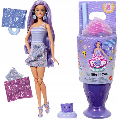 Mattel Barbie POP REVEAL odmeny fialová