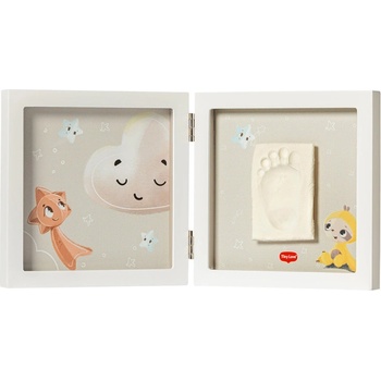 Tiny Love Рамка за Отпечатък и Снимка Tiny Love Tiny Creations, бяла рамка, 0м+ (Simple Frame)