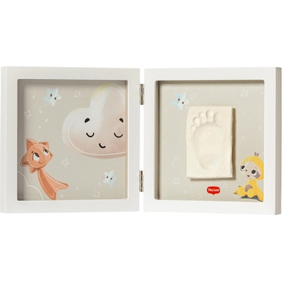 Tiny Love Рамка за Отпечатък и Снимка Tiny Love Tiny Creations, бяла рамка, 0м+ (Simple Frame)