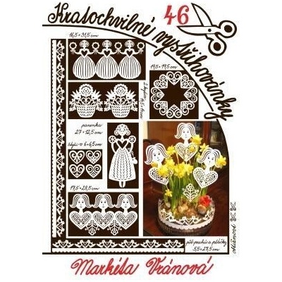 Kratochvilné vystřihovánky č.46 Lidové motivy