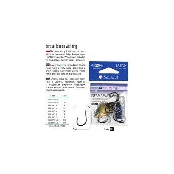 MIKADO HOOK SENSUAL ISEAMA W/RING BN vel.6 10 ks