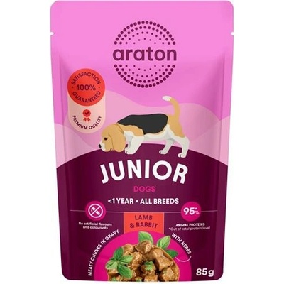 Araton Dog Junior Lamb & Rabbit 85 g