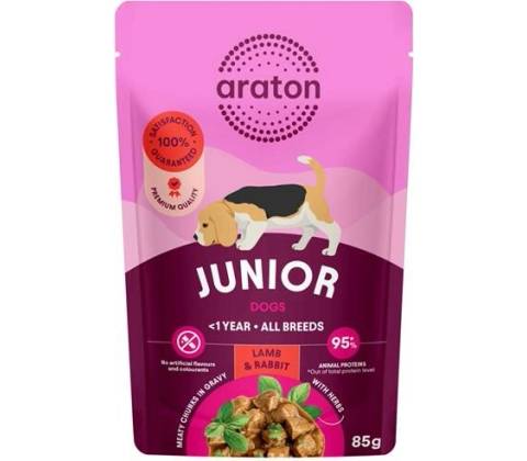 Araton Dog Junior Lamb & Rabbit 85 g