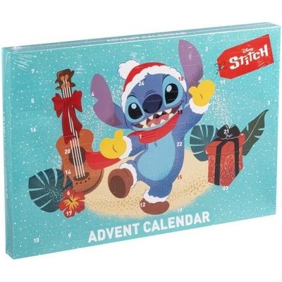 Adventní kalendář Stitch s psacími potřebami