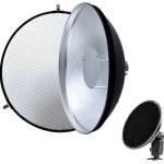 Quadralite Beauty Dish Reporter 30см + грид медена пита и дифузьор