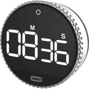 Hama Цифров таймер hama-185858, led дисплей, 3 режима на звук, сив (hama-185858)