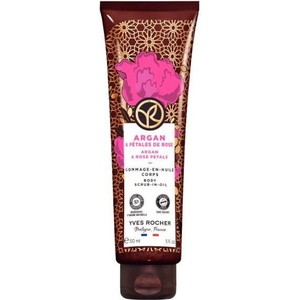 Yves Rocher Bain Nature Ексфолиант за тяло, арган и роза, 150 ml