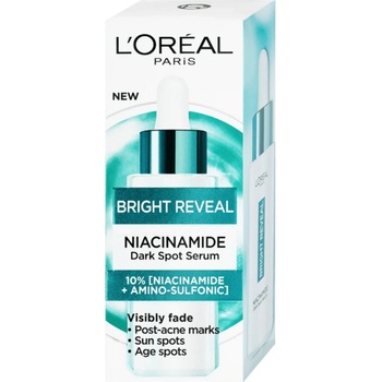 L'Oréal Paris Bright Reveal Sérum proti tmavým skvrnám s niacinamidem 30 ml