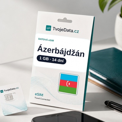 eSIM Ázerbájdžán 1 GB / 13 dní