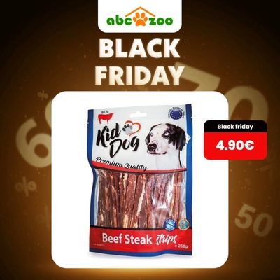 Kiddog hovězí steak v proužku 250 g