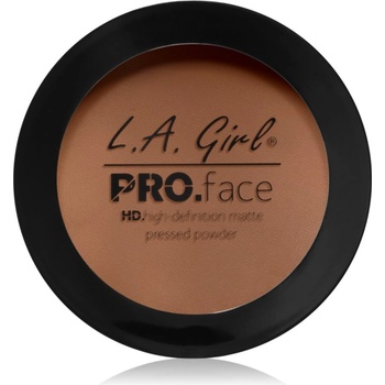 L. A. Girl Cosmetics PRO. Face HD компактна пудра с матиращ ефект цвят Medium Beige 7 гр