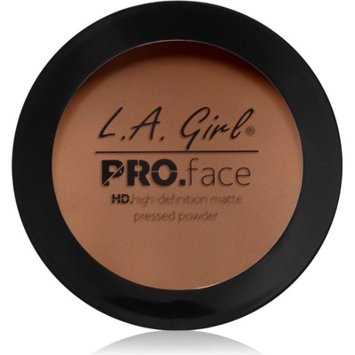 L. A. Girl Cosmetics PRO. Face HD компактна пудра с матиращ ефект цвят Medium Beige 7 гр