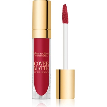 Pierre René Cover Matte matná tekutá rtěnka 01 True Red 5 ml