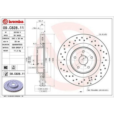 BREMBO 09.C828.11