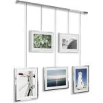 Umbra hk ltd (Канада) Фотодисплей за монтаж на стена umbra exhibit хром - за 5 снимки (umbra 1013426-158)