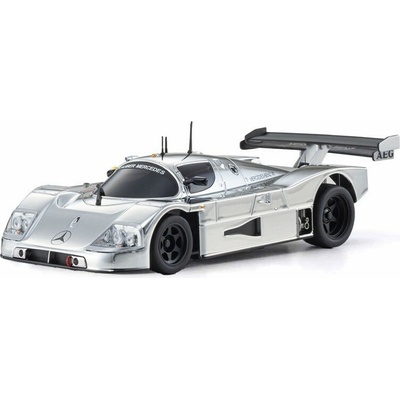 Kyosho MiniZ MR04 RWD Sauber Mercedes C9 LM 1987 Chrome Silver s vysílačem KT531P