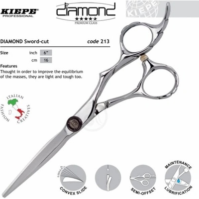 Kiepe three stars Diamond Series 213 6 "