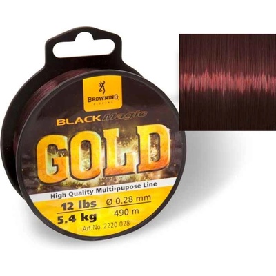 BROWNING Black Magic Gold Mono dark brown 680m 0,19mm 3kg