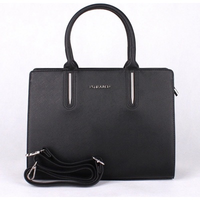 Flora & Co středně velká elegantní kabelka do ruky F9519 černá