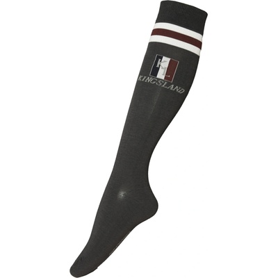Kingsland Podkolienky jazdecké Classic Limited Šedá