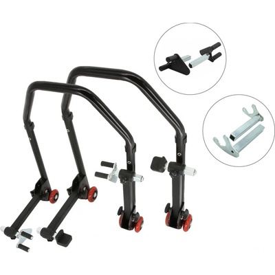 Sefis D20 sklopný moto stojan predný a zadný set - vidle / hák