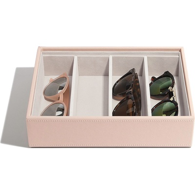 Stackers Кутия за очила Stackers Classic 4 камерен светлорозова (74476)