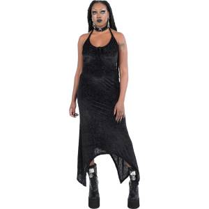KILLSTAR дамска рокля KILLSTAR - Starry Eyed Maxi - Черен - KSRA003287