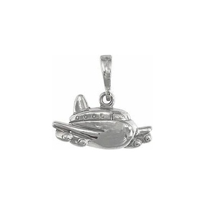Infinitysilver Stříbrný přívěsek dopravní letadlo 441529