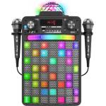 iDance Караоке Bluetooth тонколона с 2 микрофона за деца (PARTY-GROOVE-X2)