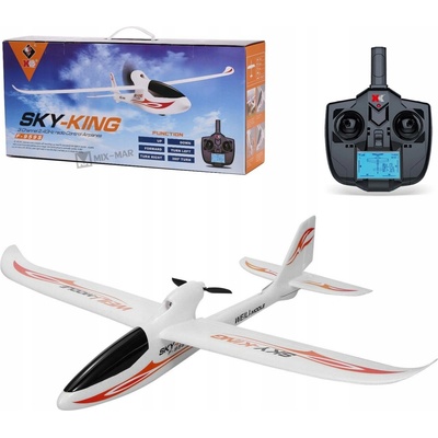 WL Toys RC letadlo bílé plastové RTF 1:32