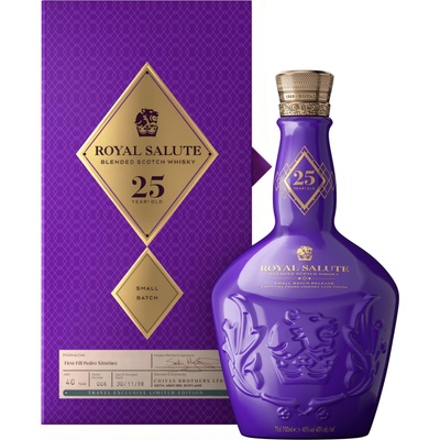 Royal Salute Travel Exclusive Edition 25y 40% 0,7 l (kazeta)