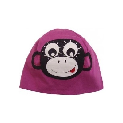 pinkie dětská bavlněná čepice Violet Monkey
