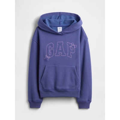 GAP Children's sweatshirt with logo Girls fialová