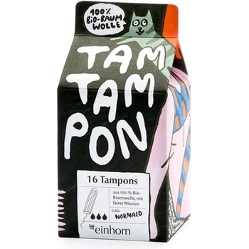 Einhorn Tampony TamTampon Normalo hypoalergenní z bio bavlny 16 ks