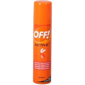 Off! Active spray repelent proti komárom a kliešťom 100 ml