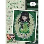KSG Crafts Творчески комплект KSG Crafts Sequin Art Gorjuss - Изкуство с пайети, Шалът (1714) - ozone