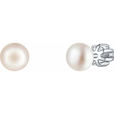 Olivie strieborné náušnice PERLY 7978