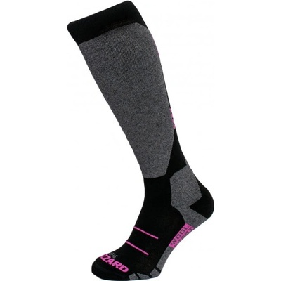 Blizzard Wool Sport Junior ski socks black/pink