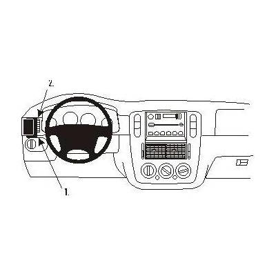 Brodit ProClip montážna konzola na palubnú dosku pre Ford Explorer 02-05, 803257
