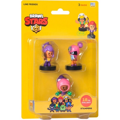 Figurky Brawl Stars 3 pack série 1 s razítky Alltoys – Zboží Dáma