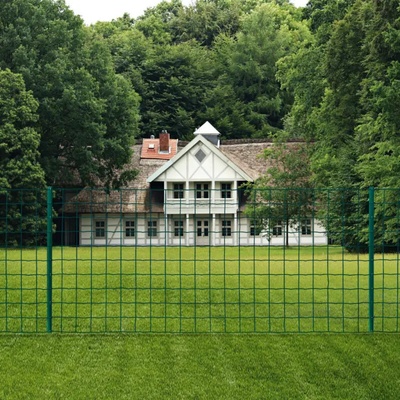 vidaXL Euro plot ocel 20 x 0,8 m zelený
