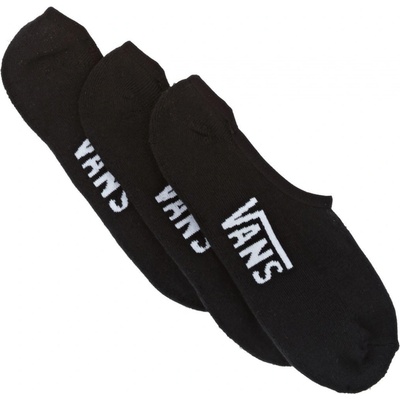 Vans ponožky Classic Super No Show 3 Pack Black