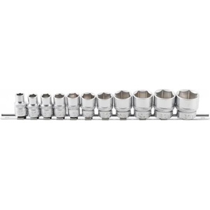 BGS technic Комплект 11 броя инчови вложки 3/8" , шестостен ; bgs technic, 9110
